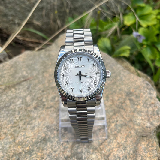DAYJUST ARABIC DIAL WHITE