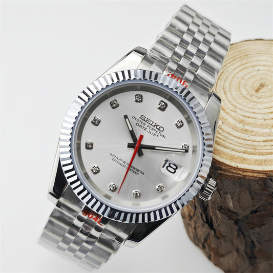 DAYJUST WHITE WITH DIAMOND