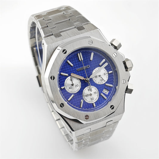 ROYAL OAK CHRONO BLUE&WHITE
