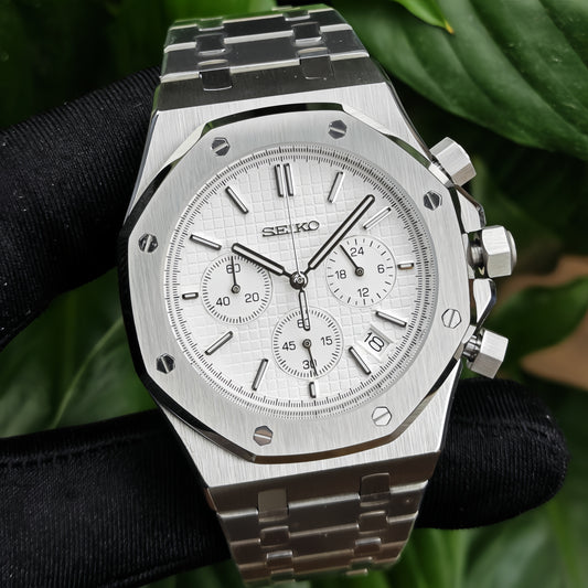 ROYAL OAK CHRONO WHITE