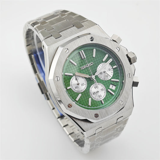 ROYAL OAK CHRONO GREEN&WHITE